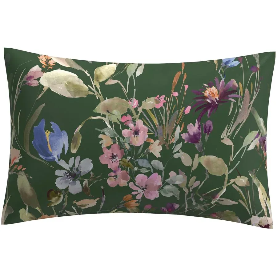 Kissenbezug Gardenia Mehrfarbig Baumwolle 65 cm 100 cm - Farbe: bunt - Kissenbezug