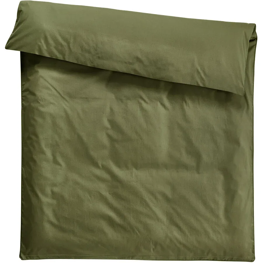 Duvetbezug Kos Grün Satin 240 cm 240 cm - Duvetbezug