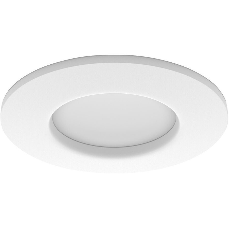 Einbaustrahler Philips Hue Weiss Metall 9 cm 2.7 cm - LED - Lichtfarbe: Extra warmweiss - Helles Neutralweiss - Einbaustrahler- LED Energiesparlampe