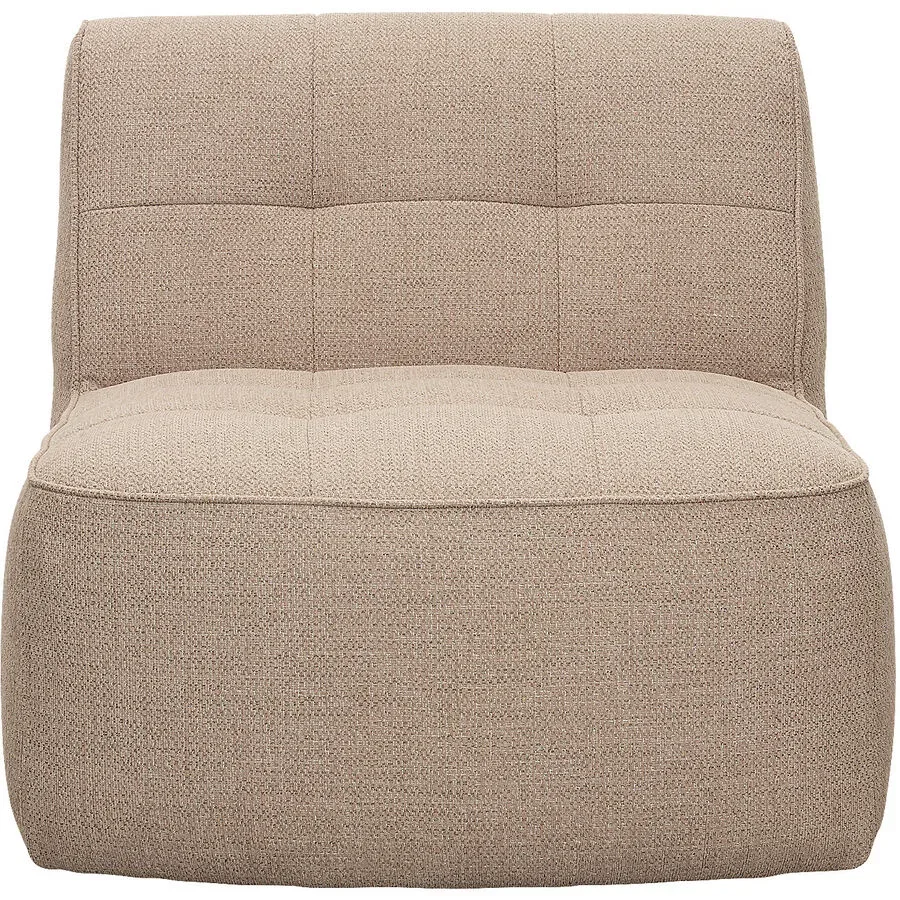 Sessel Raya Rosa Stoff 97 cm 117 cm - Farbe: Soft Pink - Sessel