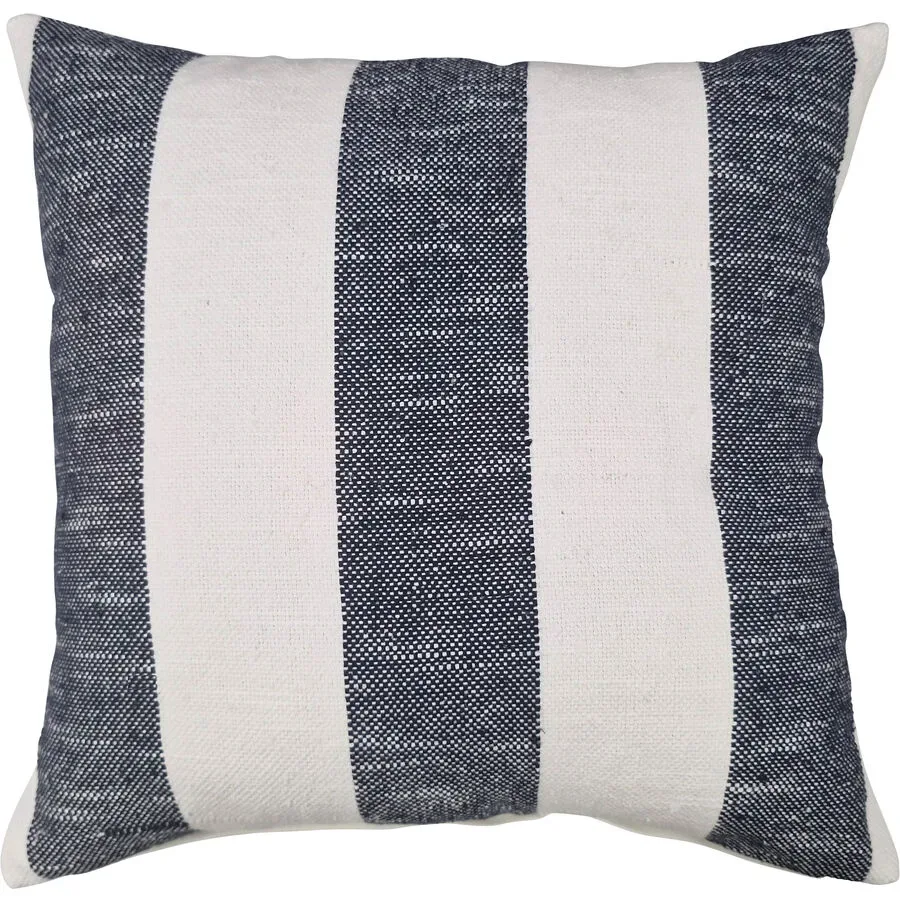 Zierkissen Desert Attitude Weiss/Grau Baumwolle 45 cm 45 cm - Farbe: anthrazit/weiss - Zierkissen