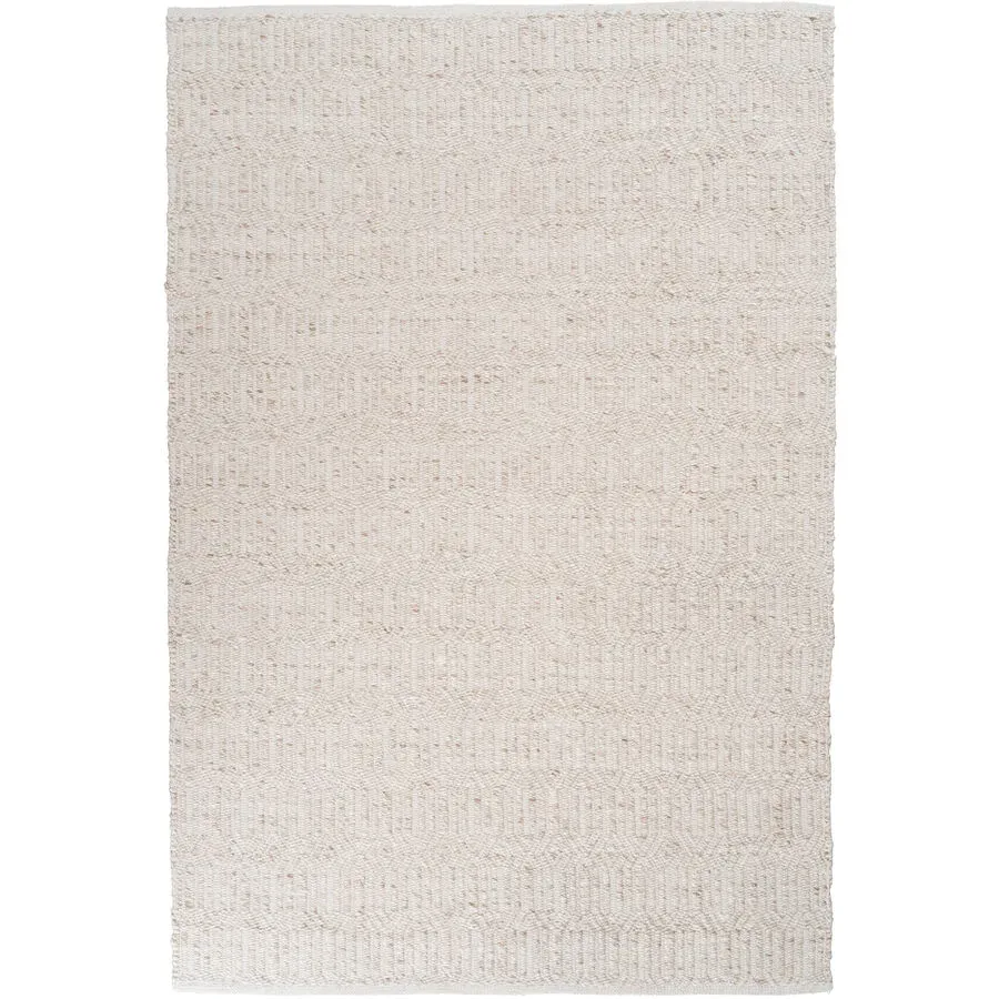 Teppich Justin Beige Wolle 170 cm 240 cm - Farbe: ivory - Teppich