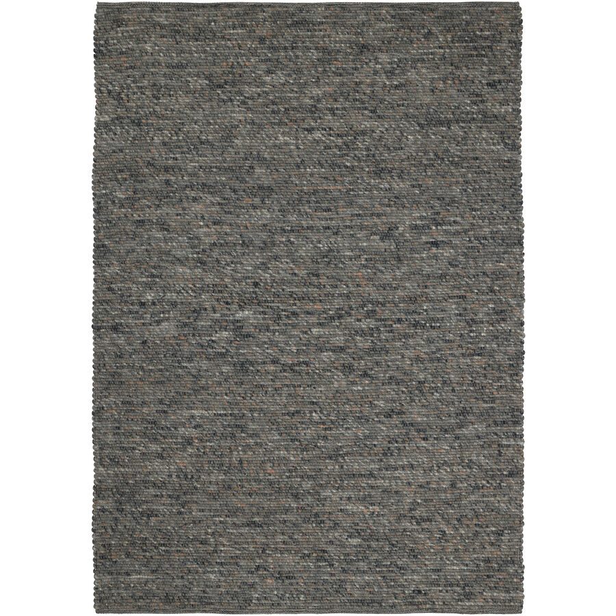 Teppich Agner Braun/Grau Wolle 140 cm 200 cm - Teppich