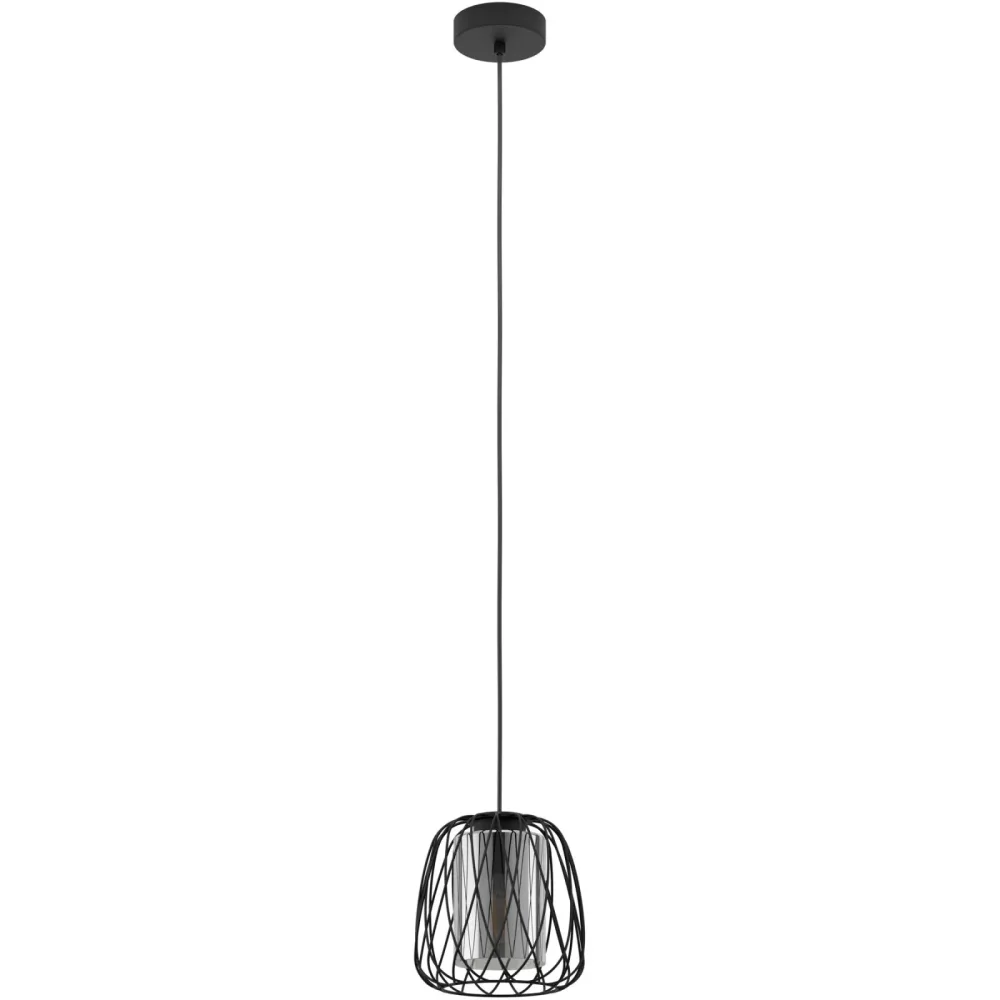 Eglo Pendellampe Floresta Schwarz Stahl 110 cm - Pendellampe