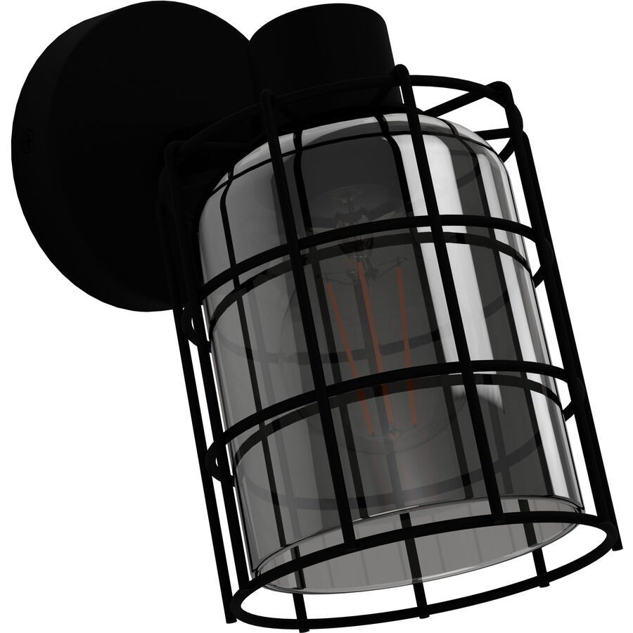 Eglo Spot Consaca Schwarz Stahl 22 cm - Spot