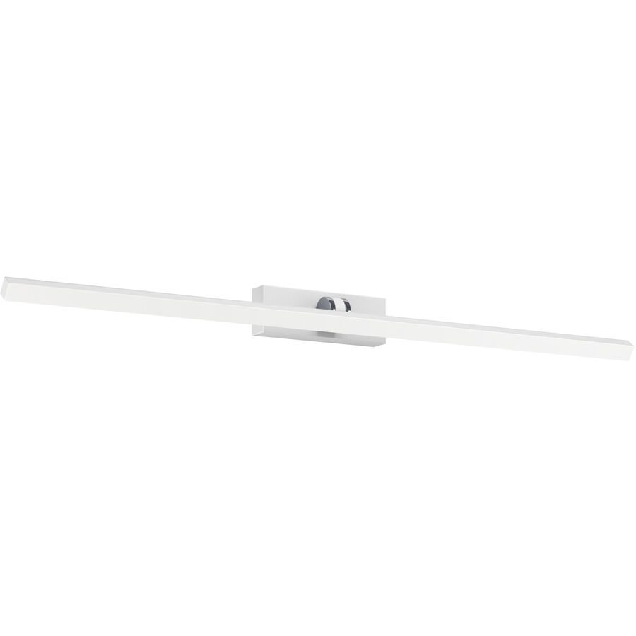 Eglo Wandlampe Verdello Weiss/Grau Kunststoff 6 cm 10.5 cm - Farbe: weiss/chrom - LED - Wandlampe- LED Energiesparlampe