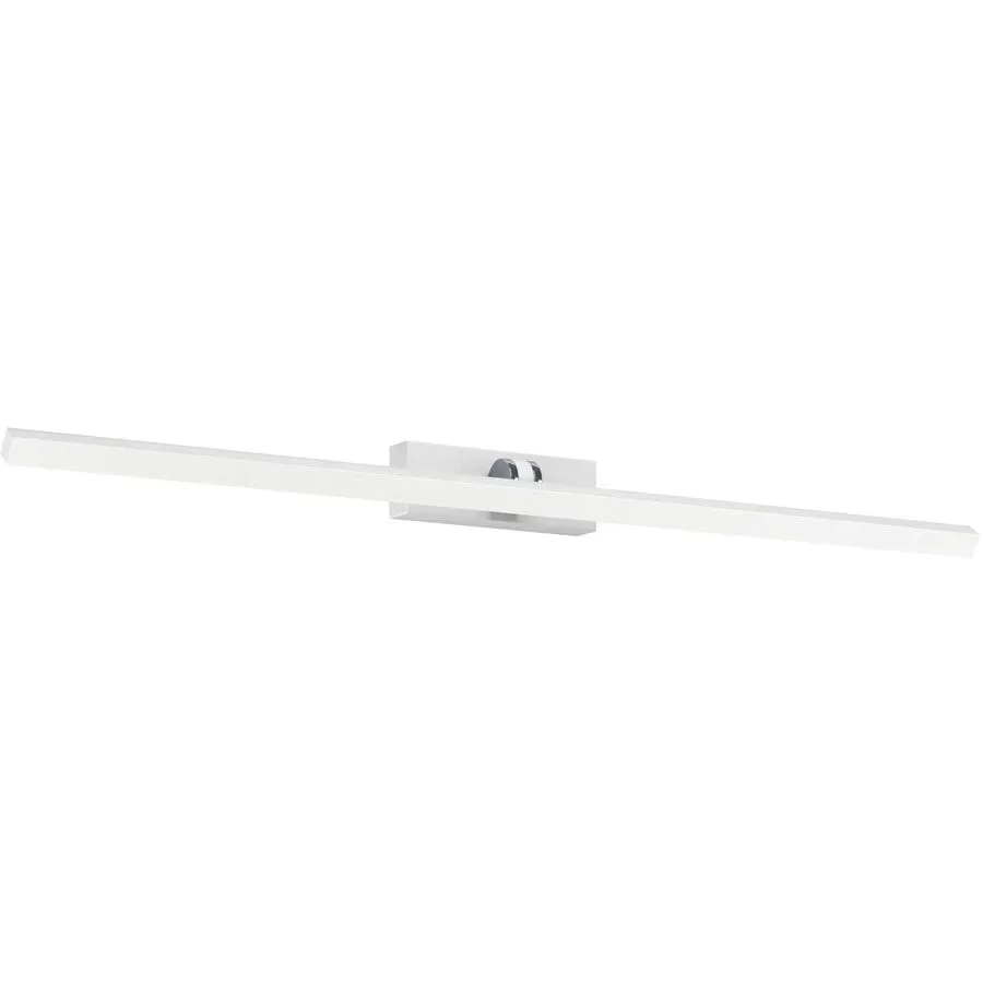 Eglo Wandlampe Verdello Weiss/Grau Kunststoff 6 cm 10.5 cm - Farbe: weiss/chrom - LED - Wandlampe- LED Energiesparlampe
