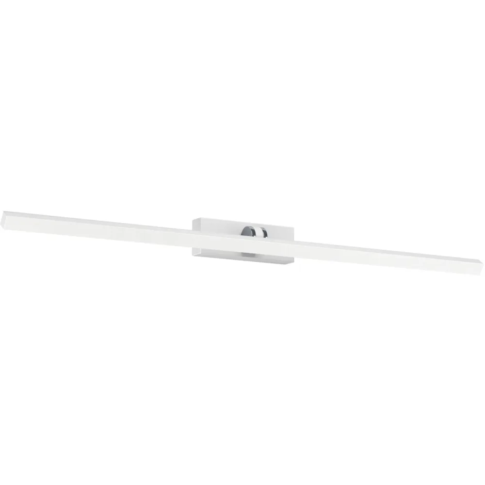 Eglo Wandlampe Verdello Weiss/Grau Kunststoff 6 cm 10.5 cm - Farbe: weiss/chrom - LED - Wandlampe- LED Energiesparlampe