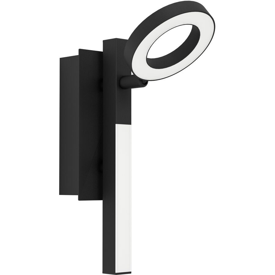 Eglo Spot Cardillio 2 Schwarz Aluminium/Stahl 6.5 cm 22.5 cm - LED - Lichtfarbe: Warmweiss - Spot- LED Energiesparlampe