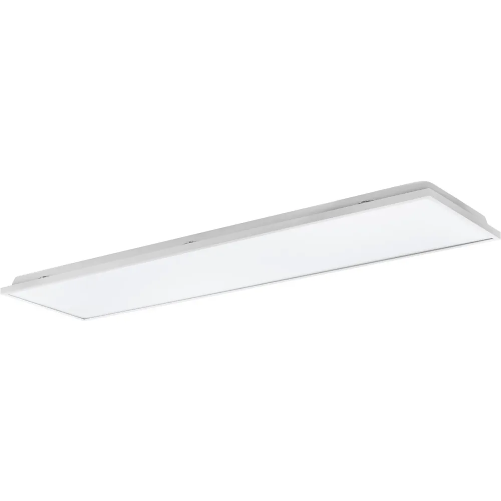 Eglo Deckenlampe Urtebieta Weiss Stahl 29.5 cm 5 cm - LED - Lichtfarbe: Helles Neutralweiss - Deckenlampe- LED Energiesparlampe
