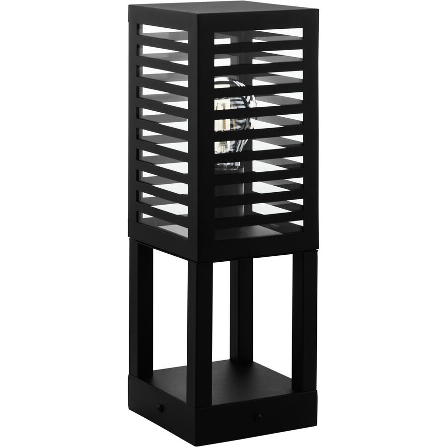 Eglo Stehlampe aussen Alamonte 3 Schwarz Aluminium/Stahl 15 cm 45 cm - Stehlampe aussen