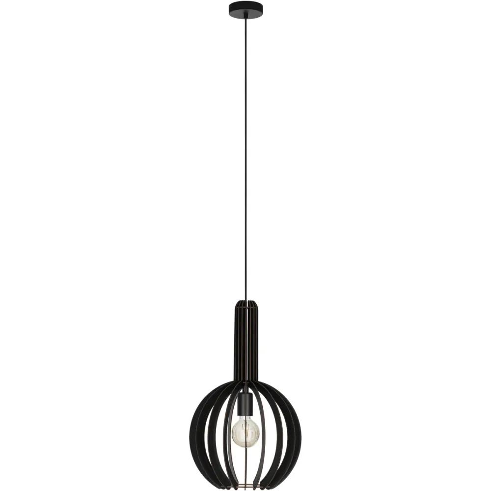 Eglo Pendellampe Velasco Schwarz Stahl 110 cm - Pendellampe