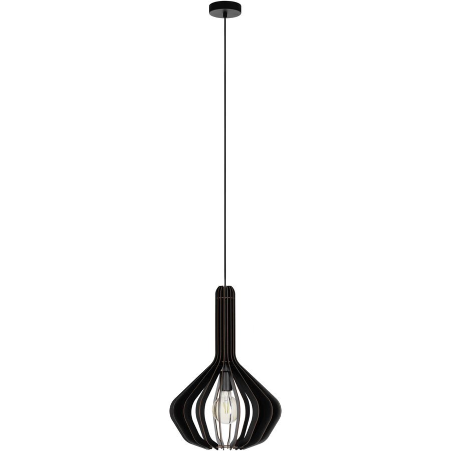 Eglo Pendellampe Velasco Schwarz Stahl 110 cm - Pendellampe