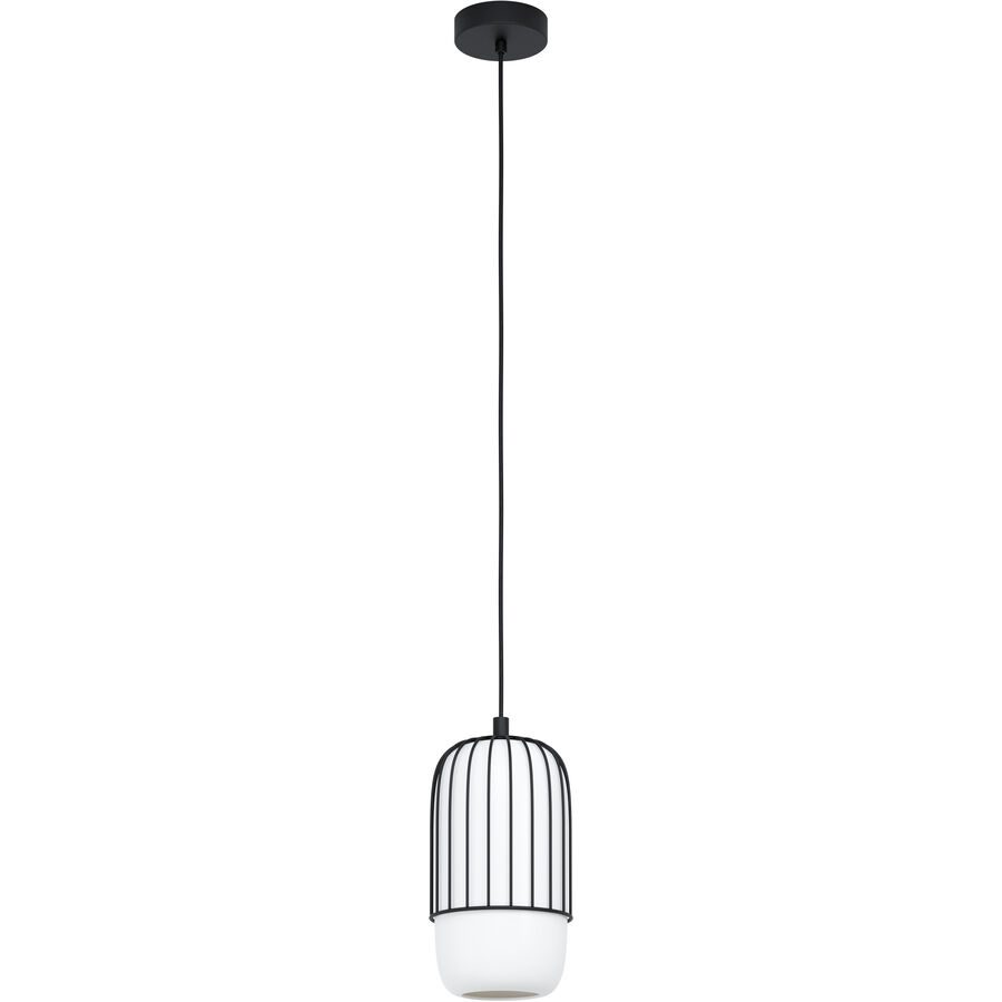 Eglo Pendellampe Muleges Schwarz Stahl 110 cm - Pendellampe