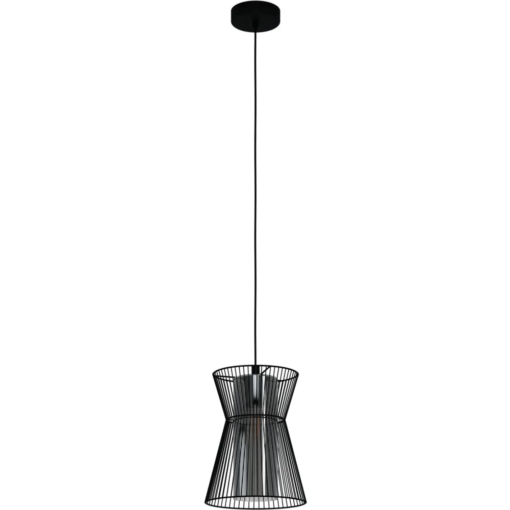Eglo Pendellampe Maseta Schwarz Stahl 110 cm - Pendellampe