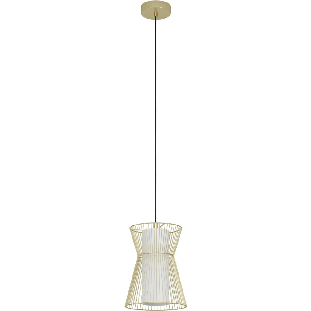 Eglo Pendellampe Maseta Gold Stahl 110 cm - Farbe: goldfarben - Pendellampe