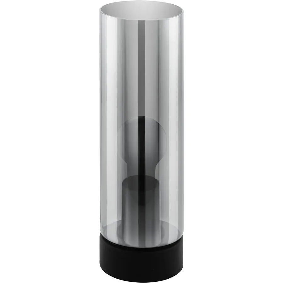 Eglo Tischlampe Damasco 1 Schwarz Stahl 31 cm - Tischlampe