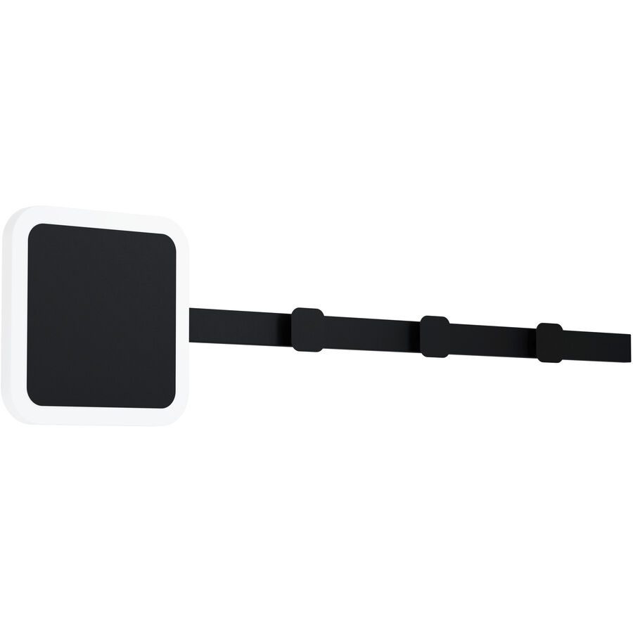 Eglo Wandlampe Cartignano Schwarz Stahl 18 cm - LED - Lichtfarbe: Warmweiss - Wandlampe- LED Energiesparlampe