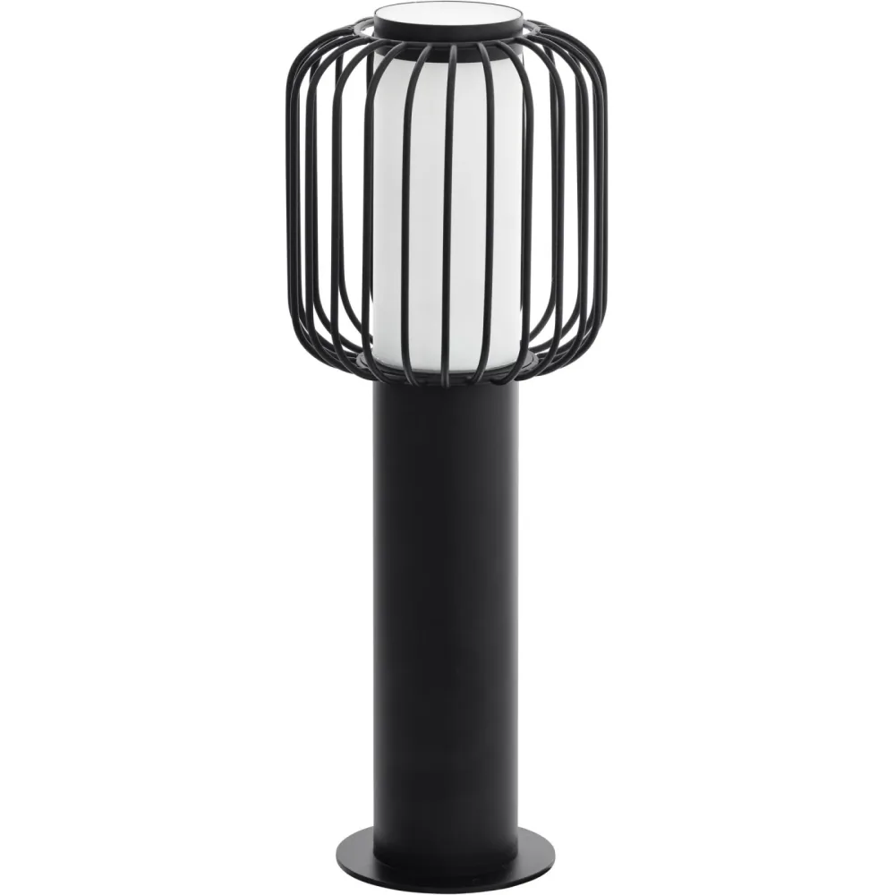 Eglo Stehlampe aussen Ravello Schwarz Stahl verzinkt 45 cm - Stehlampe aussen