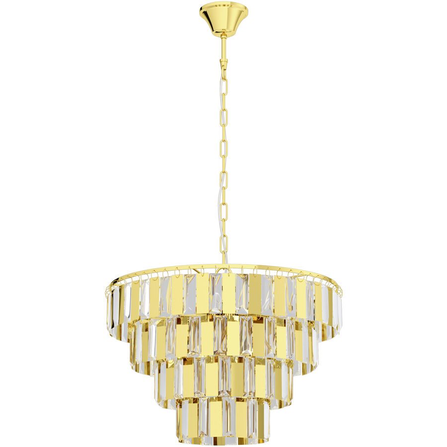 Eglo Pendellampe Erseka Stahl 145 cm - Farbe: messing - Pendellampe