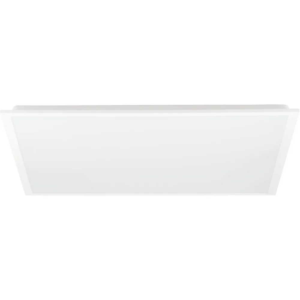 Eglo Deckenlampe Rabassa Weiss Aluminium 62 cm 2.7 cm - LED - Lichtfarbe: Helles Neutralweiss - Deckenlampe- LED Energiesparlampe