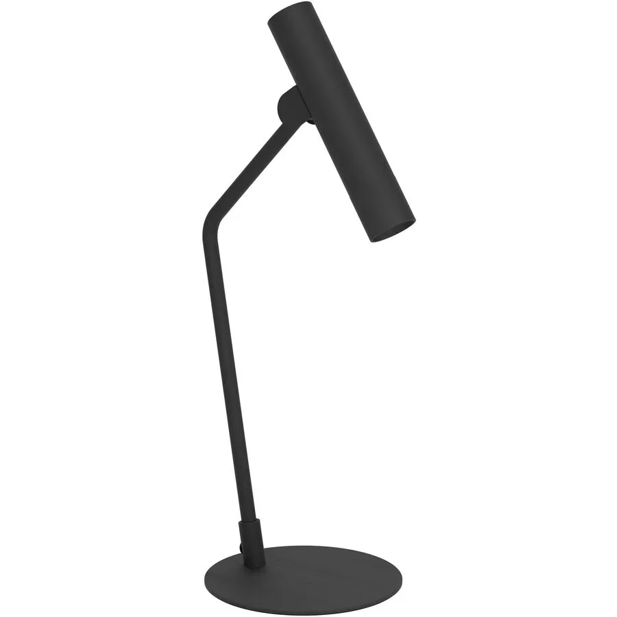 Eglo Tischlampe Almudaina Schwarz Stahl 49.5 cm - LED - Lichtfarbe: Warmweiss - Tischlampe- LED Energiesparlampe