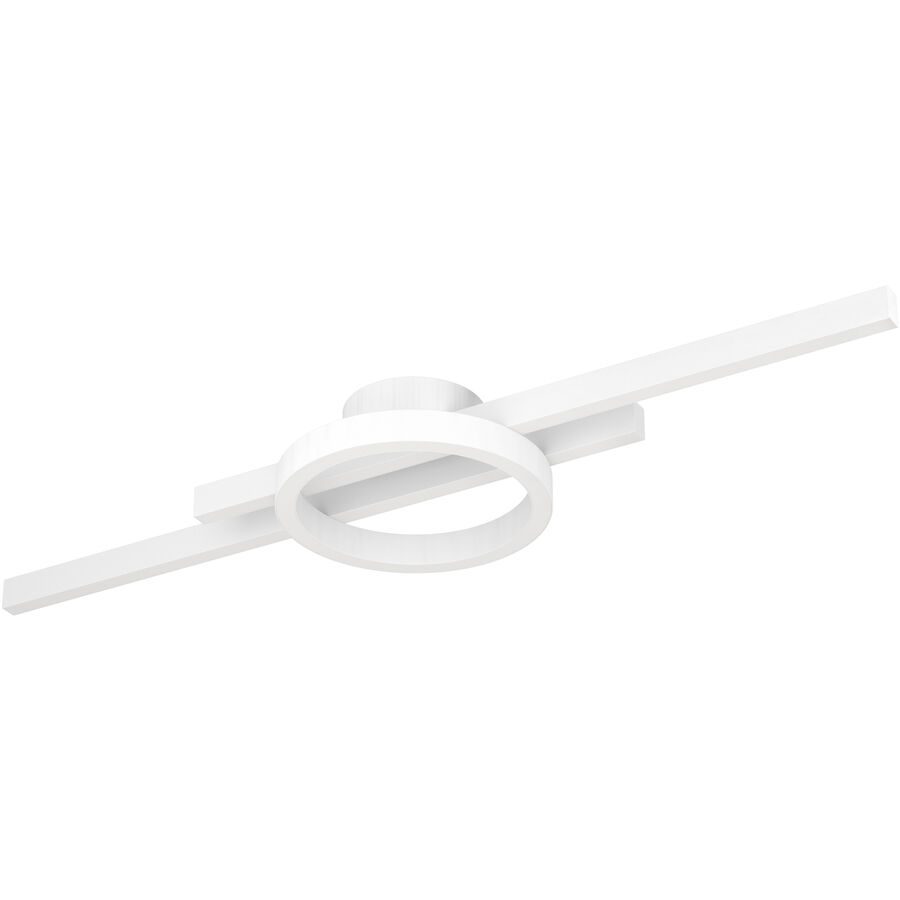 Eglo Deckenlampe Amandolo Weiss Aluminium/Stahl 20 cm 7.5 cm - LED - Deckenlampe- LED Energiesparlampe