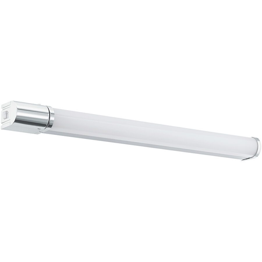 Eglo Wandlampe Tragacete 1 Silber/Grau Aluminium 5.5 cm 7 cm - Farbe: Silber/chrom - LED - Lichtfarbe: Helles Neutralweiss - Wandlampe- LED