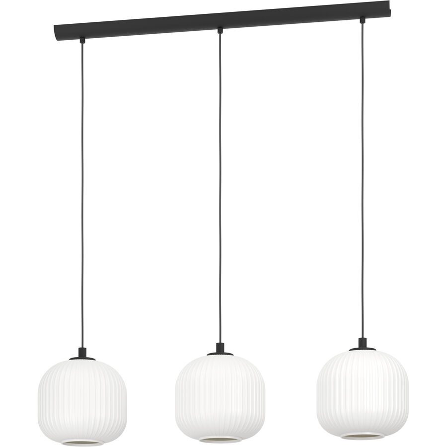 Eglo Pendellampe Mantunalle Schwarz Stahl 20 cm 110 cm - Pendellampe