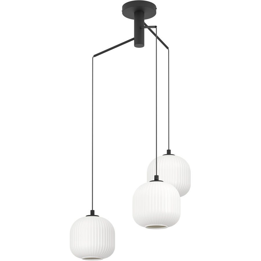Eglo Pendellampe Mantunalle Schwarz Stahl 110 cm - Pendellampe