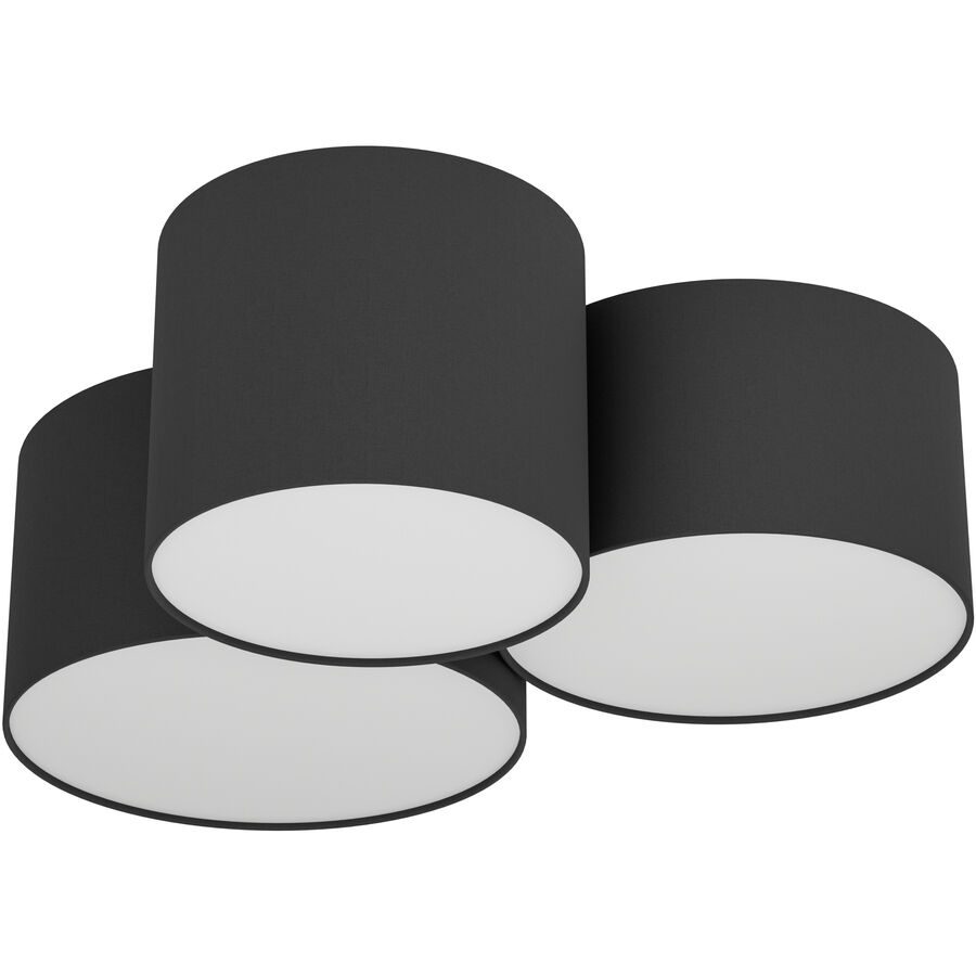 Eglo Deckenlampe Pastore 2 Weiss Stahl 49.5 cm 25.5 cm - Deckenlampe