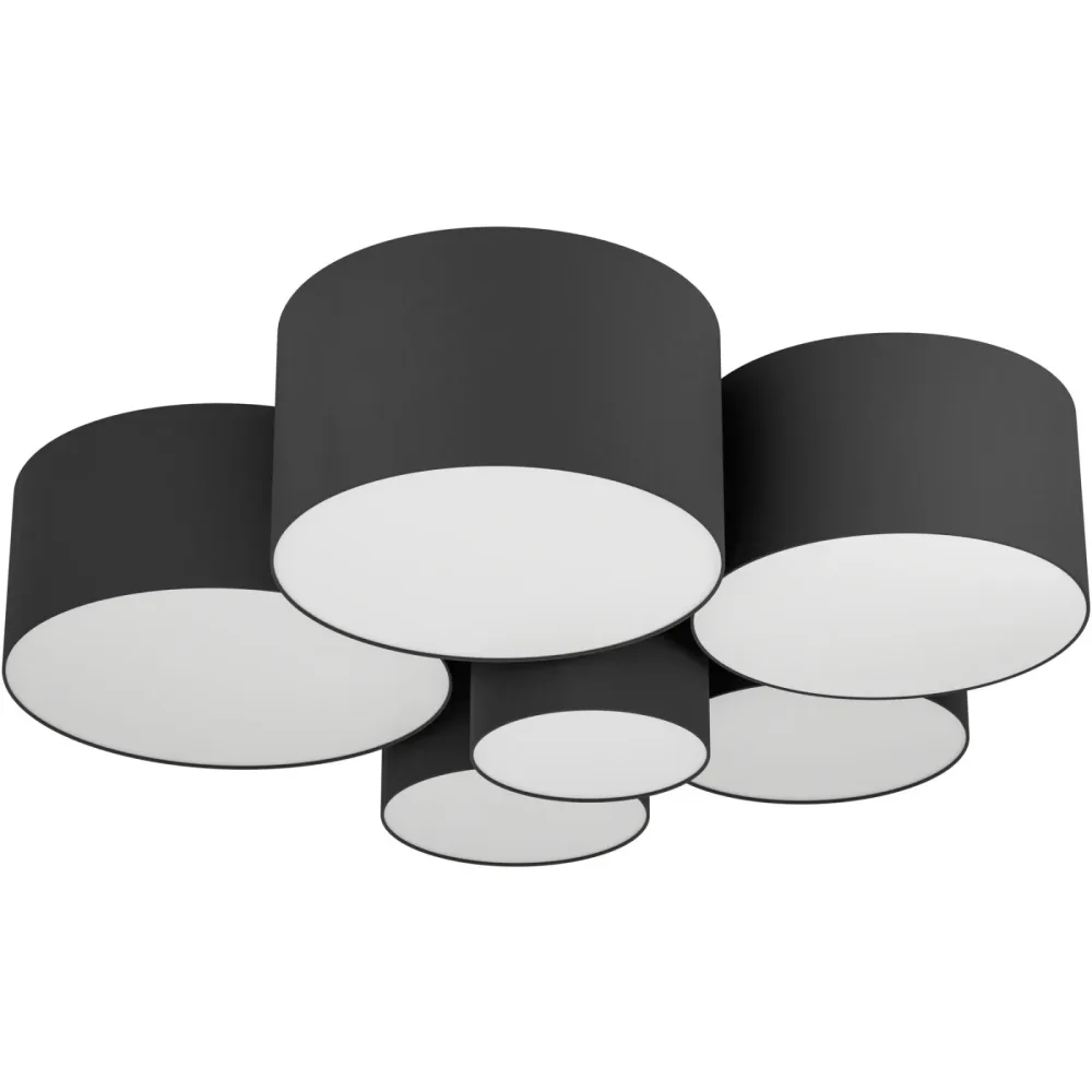 Eglo Deckenlampe Pastore 2 Weiss Stahl 28.5 cm - Deckenlampe