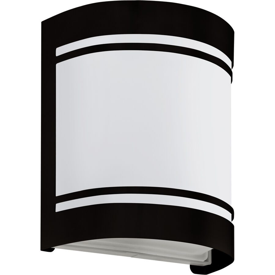 Eglo Wandlampe aussen Cerno Schwarz Stahl verzinkt 16.5 cm - Wandlampe aussen