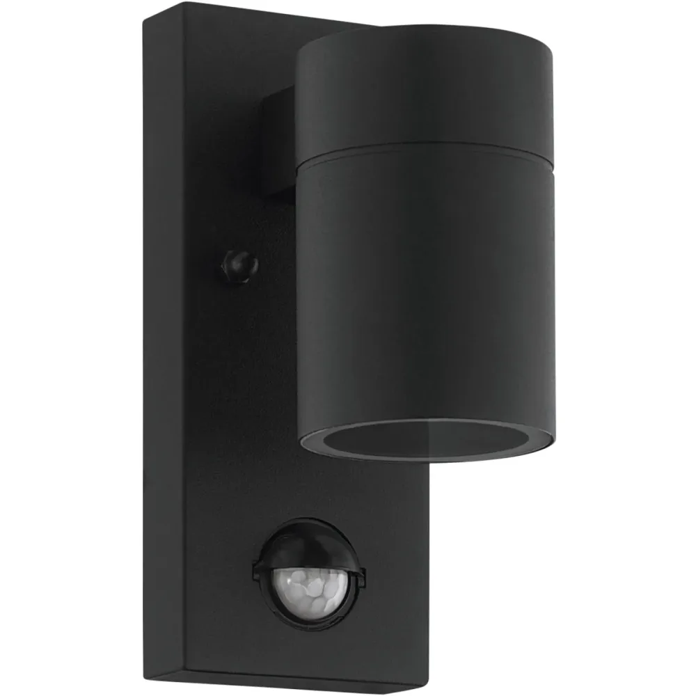 Eglo Wandlampe aussen Riga 5 Schwarz Stahl verzinkt 16.5 cm - Wandlampe aussen