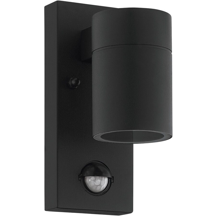 Eglo Wandlampe aussen Riga 5 Schwarz Stahl verzinkt 16.5 cm - Wandlampe aussen