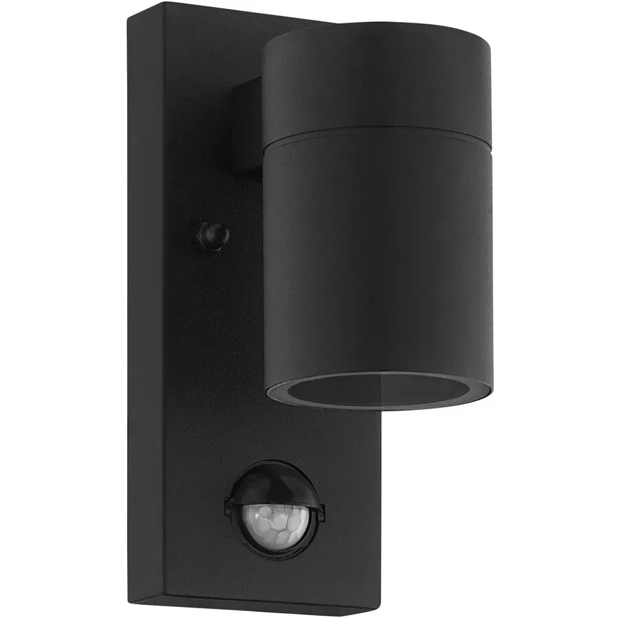 Eglo Wandlampe aussen Riga 5 Schwarz Stahl verzinkt 16.5 cm - Wandlampe aussen