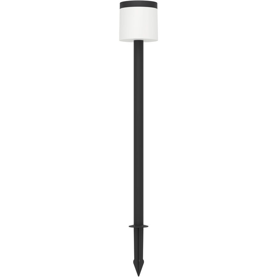 Eglo Solaraussenlampe Pantete Schwarz Kunststoff 115 cm - Lichtfarbe: Warmweiss - Solaraussenlampe