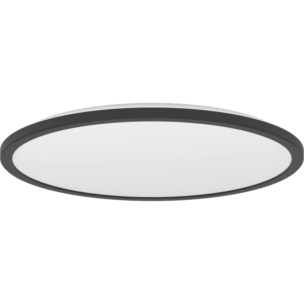 Eglo Deckenlampe Rovito Schwarz Kunststoff 3 cm - LED - Deckenlampe- LED Energiesparlampe