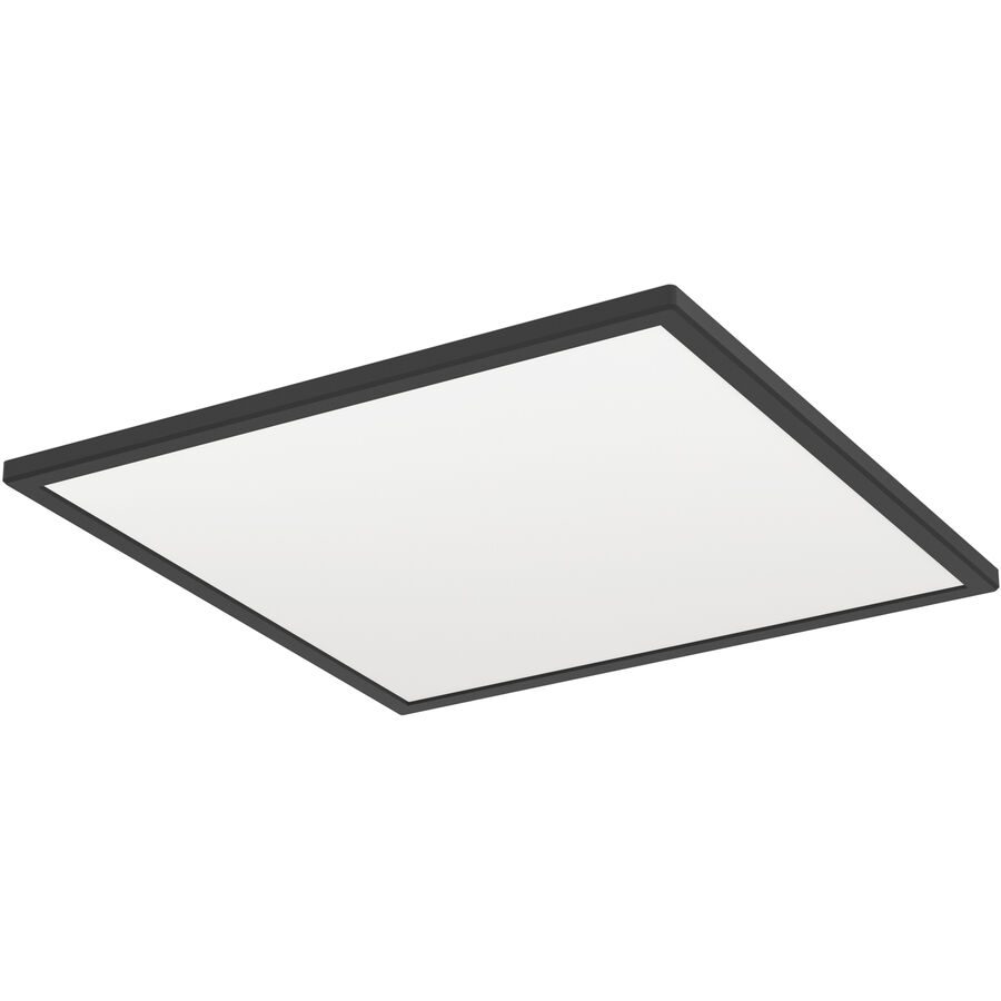 Eglo Deckenlampe Rovito Schwarz Kunststoff 50 cm 3 cm - LED - Deckenlampe- LED Energiesparlampe