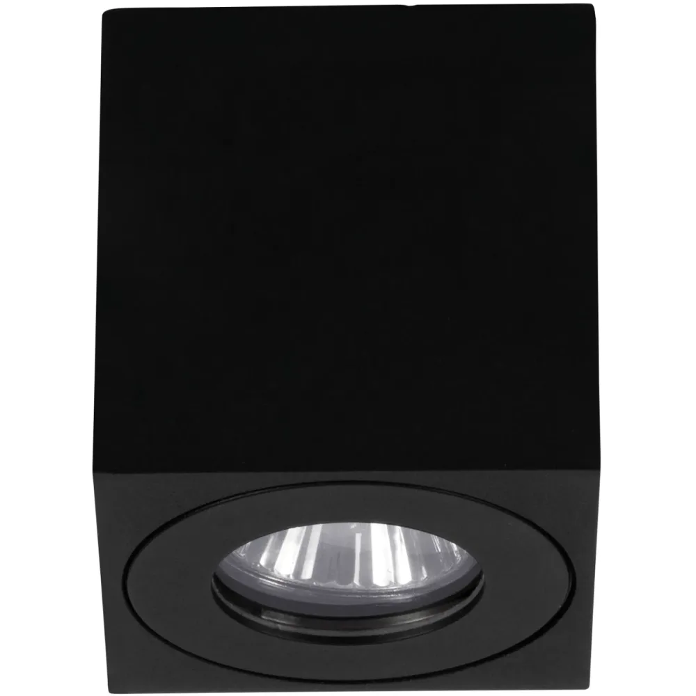 Eglo Deckenlampe aussen Torrecola Schwarz Aluminium/Kunststoff GU10 0.10 W IP44