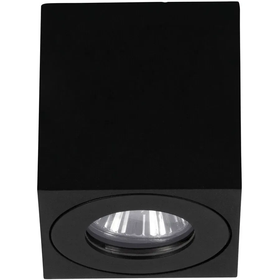 Eglo Deckenlampe aussen Torrecola Schwarz Aluminium/Kunststoff GU10 0.10 W IP44