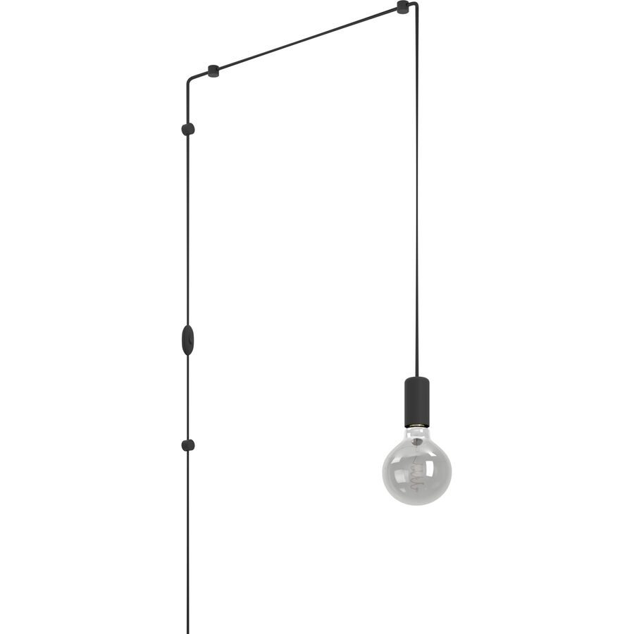 Eglo Pendellampe Pinetina Schwarz Stahl 128 cm - Pendellampe
