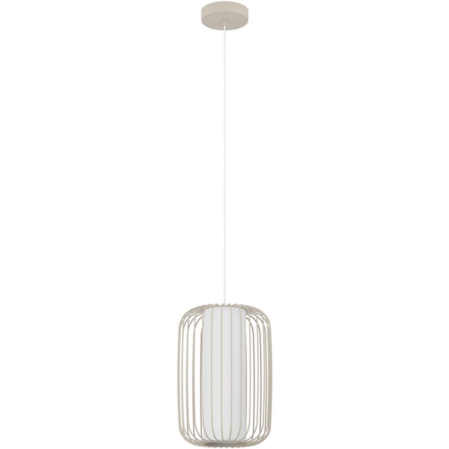 Eglo Pendellampe Terrarosa Beige Stahl 110 cm - Farbe: sand - Pendellampe