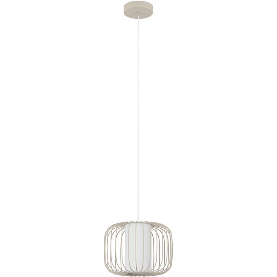 Eglo Pendellampe Terrarosa Beige Stahl 110 cm - Farbe: sand - Pendellampe