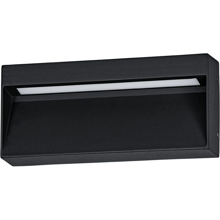 Eglo Wandlampe aussen Maruggio Schwarz Aluminium 9 cm - LED - Wandlampe aussen- LED Energiesparlampe