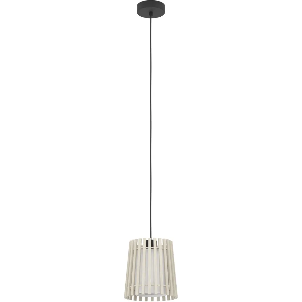 Eglo Pendellampe Fattoria Schwarz Stahl 110 cm - Pendellampe