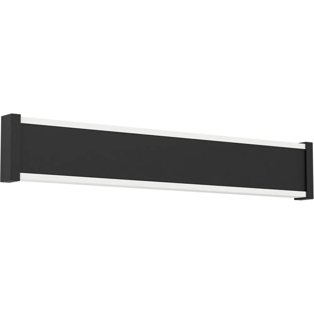 Eglo Wandlampe aussen Neviano Schwarz Stahl/Kunststoff 6.5 cm - LED - Lichtfarbe: Warmweiss - Material: Kunststoff/Stahl - Wandlampe aussen- LED
