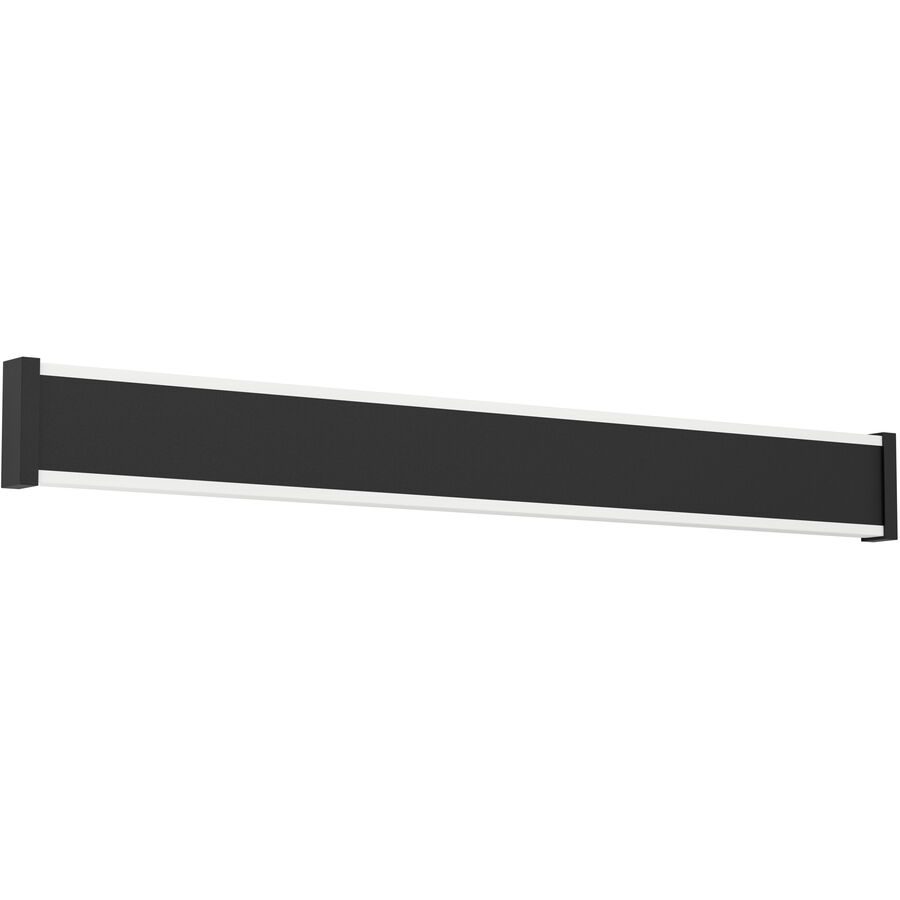 Eglo Wandlampe aussen Neviano Schwarz Stahl/Kunststoff 6.5 cm - LED - Lichtfarbe: Warmweiss - Material: Kunststoff/Stahl - Wandlampe aussen- LED