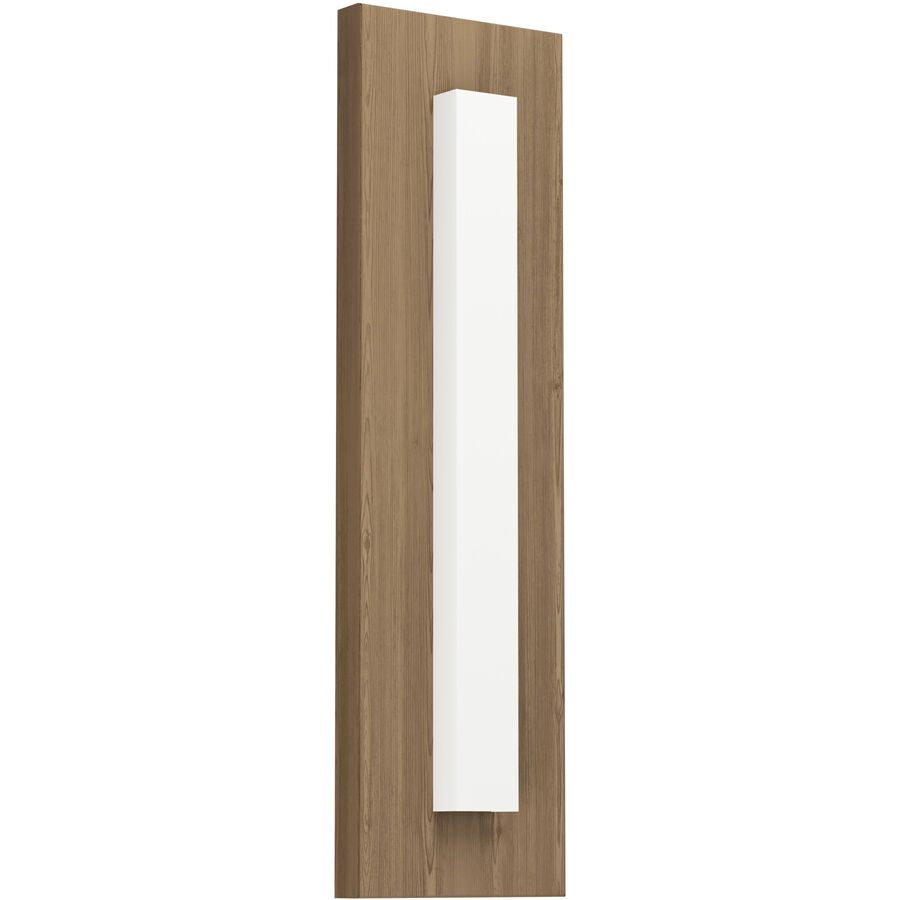 Eglo Wandlampe aussen Bitetto Braun Stahl 43 cm - LED - Lichtfarbe: Warmweiss - Wandlampe aussen- LED Energiesparlampe