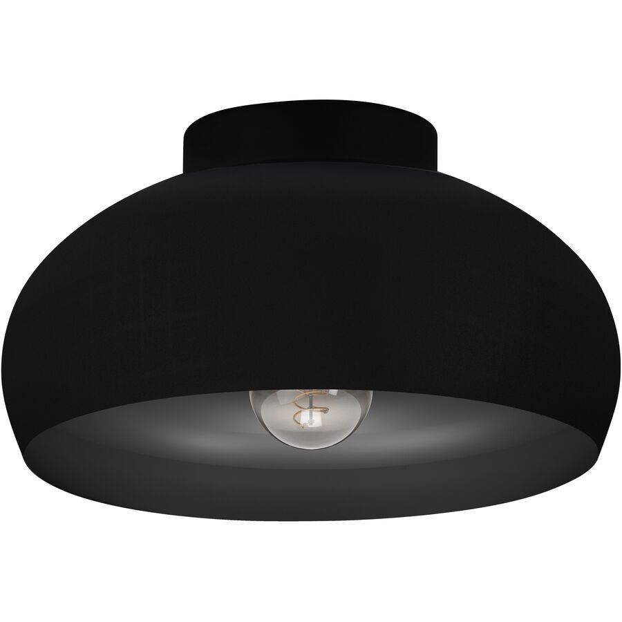 Eglo Deckenlampe Mogano 2 Schwarz Stahl 17.5 cm - Deckenlampe